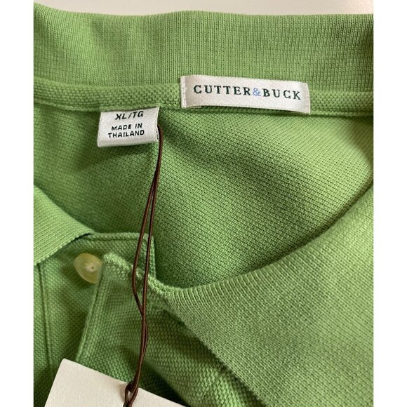 Cutter & Buck Mens Size XL Green Short Sleeve Polo Shirt 2006 Retired Military - Picture 9 of 10
